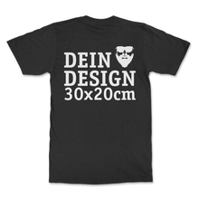 Lade das Bild in den Galerie-Viewer, 25er SHIRT-PAKET INDIVIDUELL BEDRUCKT INKL. 4c-DTF-DRUCK (mehrfarbig!)