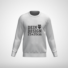 Lade das Bild in den Galerie-Viewer, 25er SWEAT-PAKET INDIVIDUELL BEDRUCKT INKL. 4c-DTF-DRUCK (mehrfarbig!)